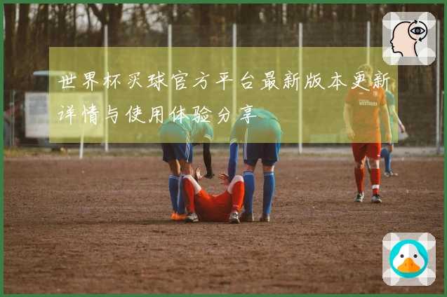 世界杯买球官方平台最新版本更新详情与使用体验分享